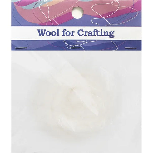 White Colour Combed Wool